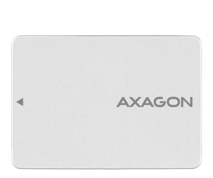 Akcesoria do dysków AXAGON RSS-M2SD Wewnętrzna obudowa 2.5" z interfejsem SATA do dysków SSD M.2 SATA, srebrny
